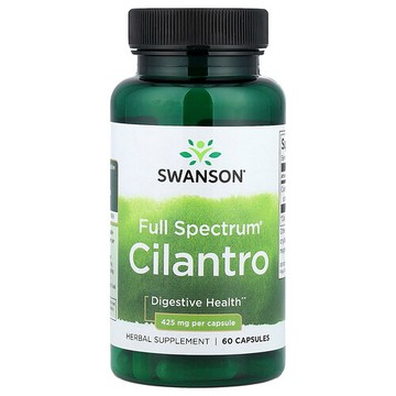 Swanson Vitamins, 多面® 芫荽葉，425 毫克，60 粒膠囊