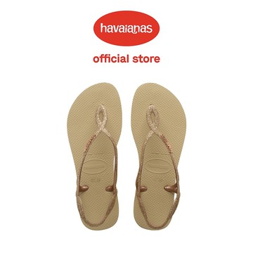 Havaianas 哈瓦仕 涼鞋 拖鞋 夾腳拖 亮片 沙灰 Luna Premium Me 4146130-0154W