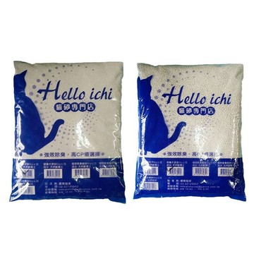 國際貓家 【3入組】Hello Ichi貓砂專賣店-6kg 除臭小球砂除臭大球砂