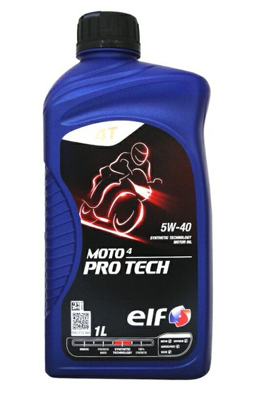 elf MOTO4 PRO TECH 5W40 4T 機車合成機油【299免運領券再享折扣】