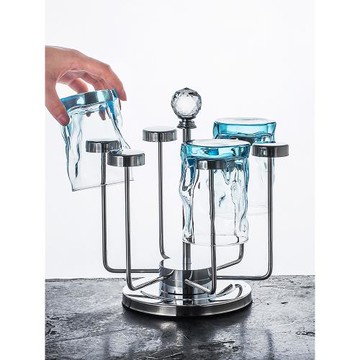 杯架 水杯掛架玻璃杯架瀝水架不銹鋼啤酒杯茶杯收納架創意杯子架