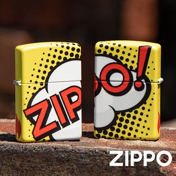 ZIPPO 經典漫畫藝術防風打火機 美國防風打火機 美國設計 現貨 送禮 刻字 客製化 終身保固 49533