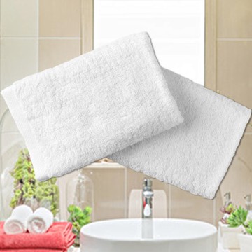 法式寢飾花季 純品良織-五星飯店專用款純白柔舒毛巾(150g/條)x6件組