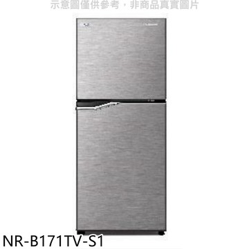 APP下單4%點數★Panasonic國際牌【NR-B171TV-S1】167公升雙門變頻晶鈦銀冰箱(含標準安裝)