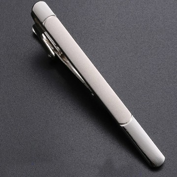 拉福，領帶夾中磨砂領帶夾領夾(6cm)