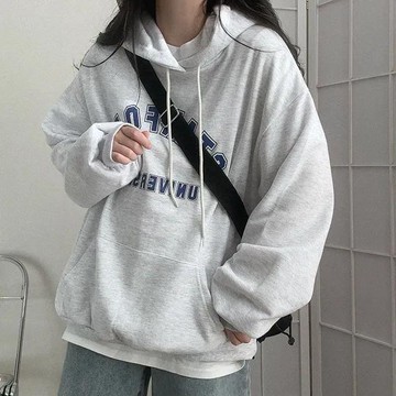 已售9642件💖Vuja de 純棉連帽衛衣 薄衛衣 長袖上衣 oversize 連帽t 潮流衣服 ins風 刷毛 英