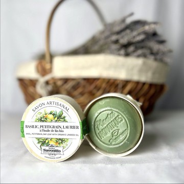 法國 Maitre Savonitto 普羅旺斯 草本香氛皂-木盒裝