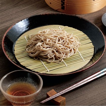 日本 SALUS 竹製蕎麥麵盤 19.5cm 冷麵盤 涼麵盤 炸物盤 竹盤