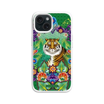 iPhone 15 SolidX 白 - Catalina Estrada - Bengal Tiger