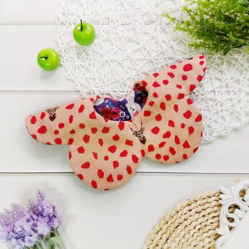 珊瑚小鹿 - 口水巾 圍兜