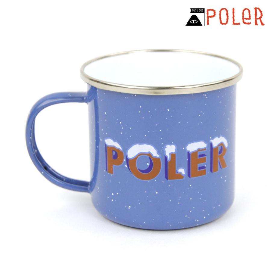 ポーラー マグカップ メンズ レディース POLER アウトドア キャンプ仕様 CAMP MUG POP BLUE 223ACM9101