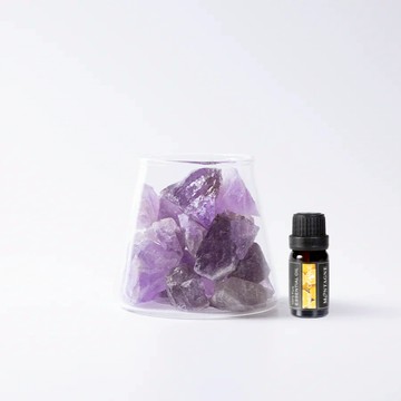 【Montagne】紫水晶｜富士山晶礦杯透明款（不贈杯蓋）｜甜橙10ml _廠商直送