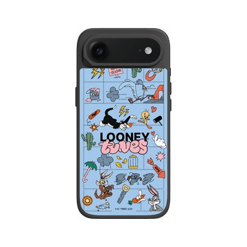 iPhone Air SolidX 黑 - 樂一通 Looney Tunes - 歡樂追逐