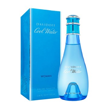 Davidoff Coolwater 冷泉女性淡香水 100ml (一般版/Tester)