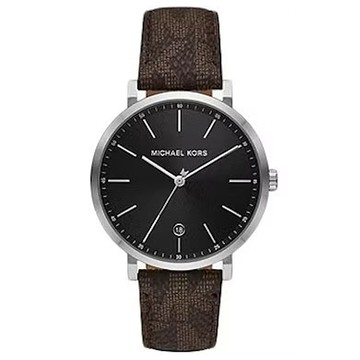 【Michael Kors】MK 8813 簡約 時尚 質感 日期顯示 皮革 腕錶