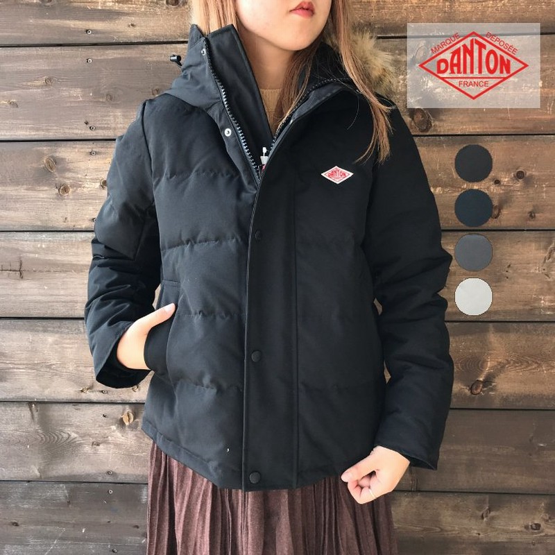 DANTON ダントン Quilt Down Hood Jacket