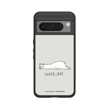 Pixel 8 Pro SolidSuit 黑 - ilovedoodle (Lim Heng Swee) - Llazy Day 羊駝