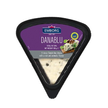 Emborg 藍紋乾酪100g (丹麥 藍紋乳酪 藍紋起司 Blue cheese Danablu)