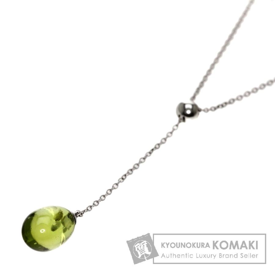 ティファニー　レインボー　ネックレス　ペリドット　750 ホワイトゴールド TIFFANY&Co. 【中古】ティファニー TIFFANY&Co. レインボー