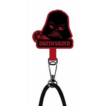 Star Wars -Darth Vader 黑武士 手機掛繩連夾片配6mm/10mm背帶