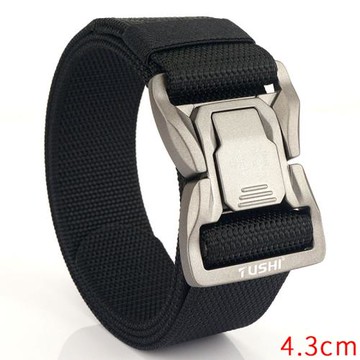 加寬工裝尼龍腰帶男士快拆卡扣加厚帆布皮帶休閑戰術戶外訓練褲帶