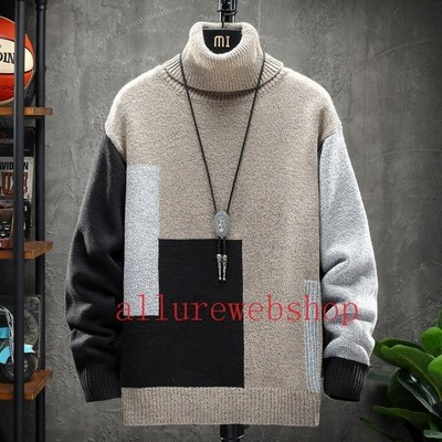 メンズ 秋冬 セーター 長袖 Uネック トップス 薄手 ニット シンプル カジュアル 兄系 代 50代ファッション 通販 Lineポイント最大get Lineショッピング