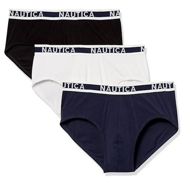 Nautica 合身三角內褲3件組(黑)