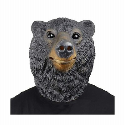 アニマルマスク 熊 くま マスク お面 かぶりもの リアル マスク 動物 コスチューム 道具 パーティーグッズ ネタ 学園祭 コスプレ ハロ 通販 Lineポイント最大get Lineショッピング