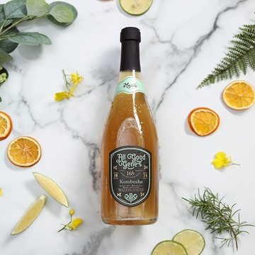 All Good Gene's陽光檸檬薄荷康普茶4瓶/750ml Mojito