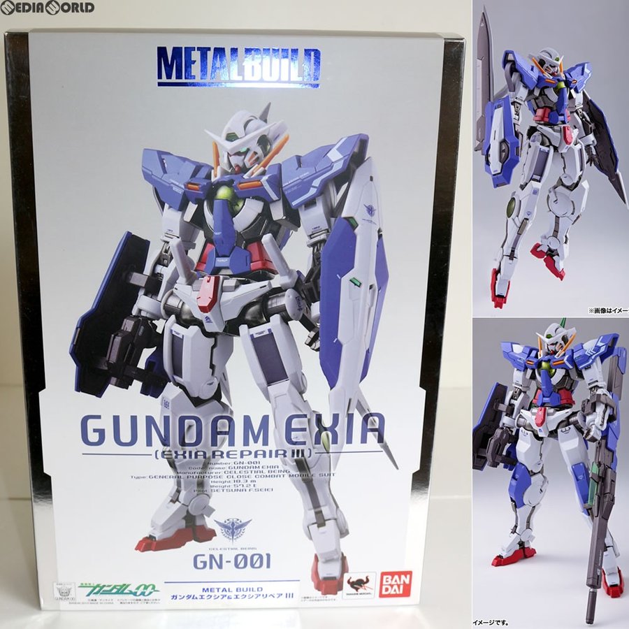 新品即納 Fig 再販 Metal Build ガンダムエクシア エクシアリペアiii 機動戦士ガンダム00 完成品 フィギュア バンダイ 通販 Lineポイント最大0 5 Get Lineショッピング
