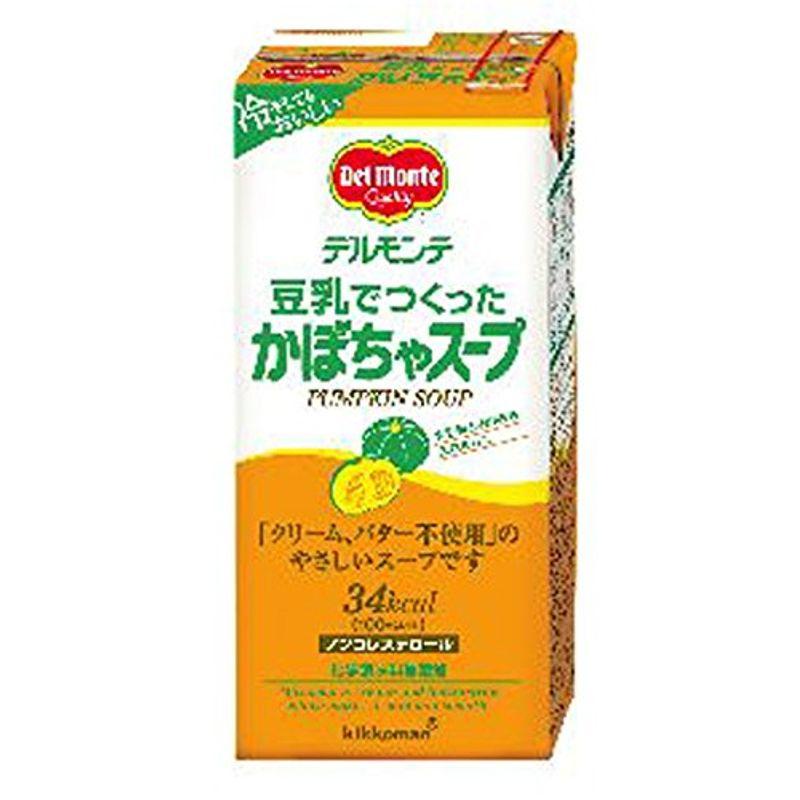 デルモンテ 豆乳でつくったかぼちゃスープ 1L×6本