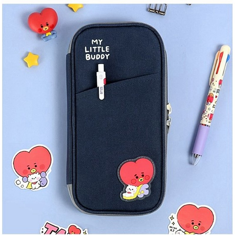 Bt21 P ポケット ポーチ Little Buddy 韓国 文具 文房具 ペンケース 筆箱 かわいい 防弾少年団 公式 通販 Lineポイント最大0 5 Get Lineショッピング