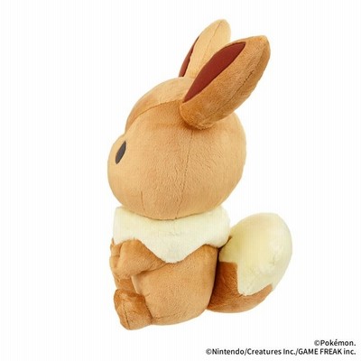 イーブイ　モンポケ　ぬいぐるみ　だっこサイズ モンポケ イーブイ ぬいぐるみ だっこサイズ 4905610666379