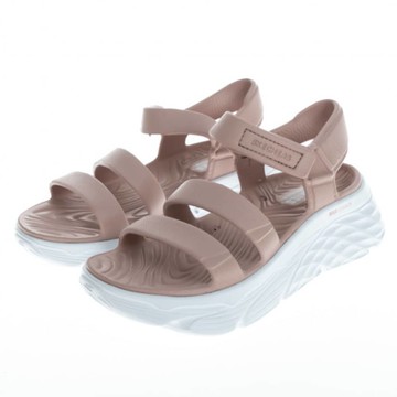 SKECHERS 女款 MAX CUSHIONING FOAMIES D標準楦涼鞋 111126LTPK  24cm  粉色