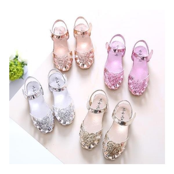 子供靴 女の子 サンダル おしゃれ フォーマルシューズ プリセス ドレス用 キラキラ 通販 Lineポイント最大0 5 Get Lineショッピング