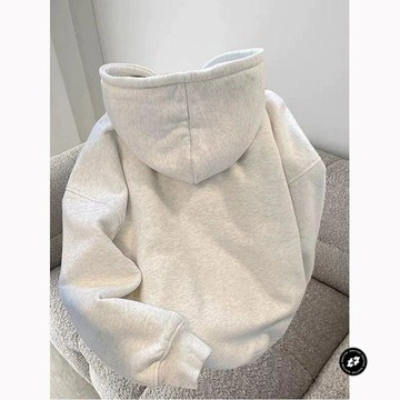 【加厚保暖】美式重磅連帽衛衣男女秋冬款加絨純色寬鬆運動套頭男生春秋運動長袖衛衣 男生新款薄款運動上衣 男生百搭運動休閒外