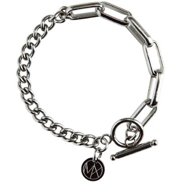 MIXTURE MB017 雙鍊拼接 純鋼手鍊