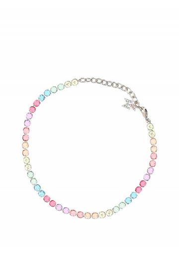 Amina Muaddi - Tennis Anklet - Womens - Multicolour