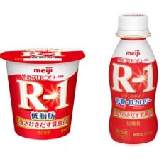 R-1ドリンク低糖低カロリー12本　R-1ヨーグルト低脂肪12個