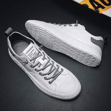 男鞋潮鞋新款小白鞋男秋季百搭潮流休閑套腳冬季透氣韓版板鞋