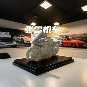 現貨張雪機車zx820rr摩托車模型兩輪預售