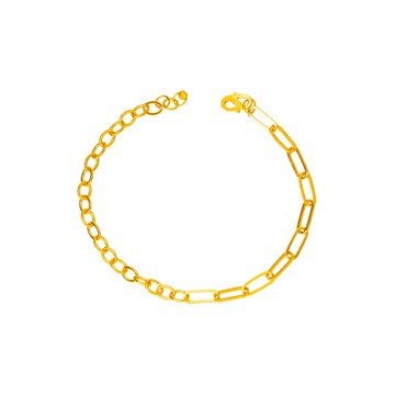 Jove gold JoveGold漾金飾 交界黃金手鍊