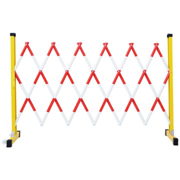 玻璃鋼絕緣伸縮圍欄管式學校隔離圍欄可移動隔離護欄折疊欄桿[DD030110]