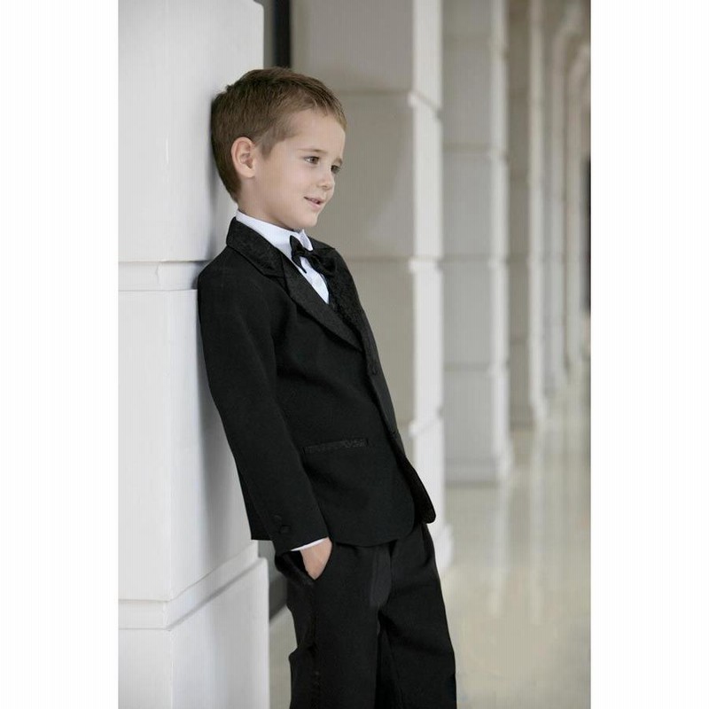 子供服 本格派 5点セット スーツ 男の子 フォーマル タキシード ベスト  