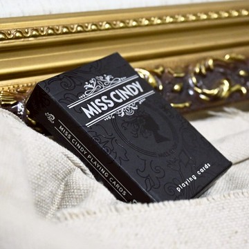 匯奇收藏花切撲克牌 MISS CINDY 辛迪紫黑 饅頭進口時尚潮流卡牌