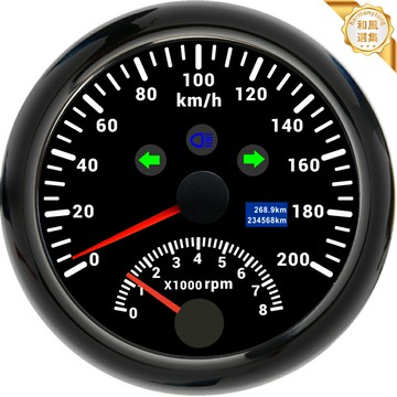 【超速報警】GPS速度表 機車轉速錶 貨車轉速錶 柴油車轉速錶 改裝儀表 可調速比 通用型 防水抗震 精準顯示