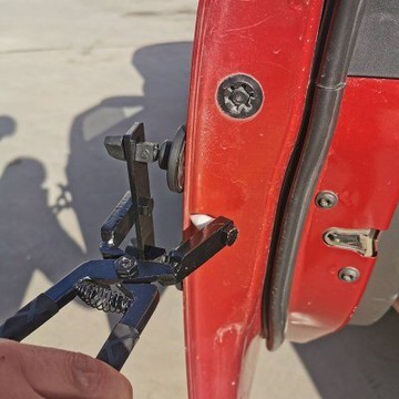 汽車凹陷修復工具門邊找平鉗凹坑修復專用輪眉機蓋凹坑還原神器。