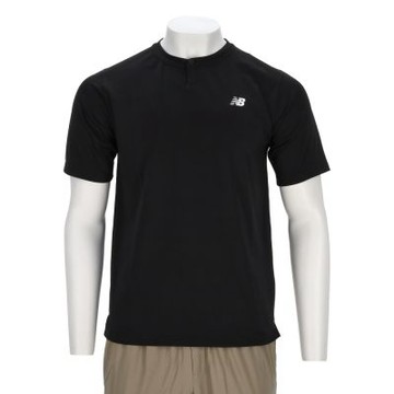 New Balance 男款 黑色 美規 速乾 運動 休閒 訓練 慢跑 T恤 上衣 短袖 MT41403BK