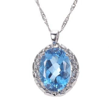 金工坊理想情人16克拉拓帕石墜