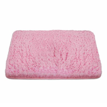 Cotton Field 棉花田傢飾 瀅柔超細纖維防滑踏墊-粉色  60 x 40cm  1個